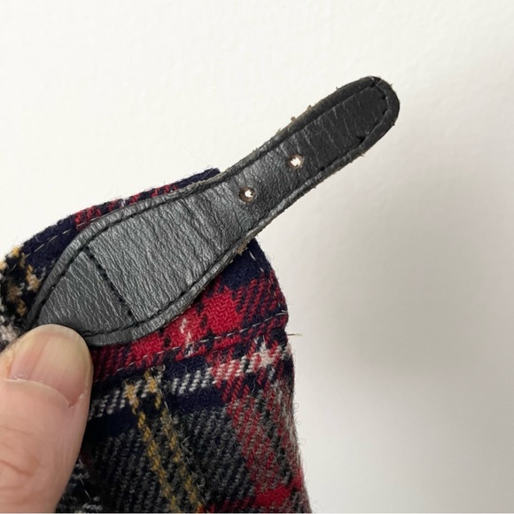 Vintage The Villager Plaid Pleated Wool Skirt Size 2 (12) Preppy Academia USA - Picture 6 of 7